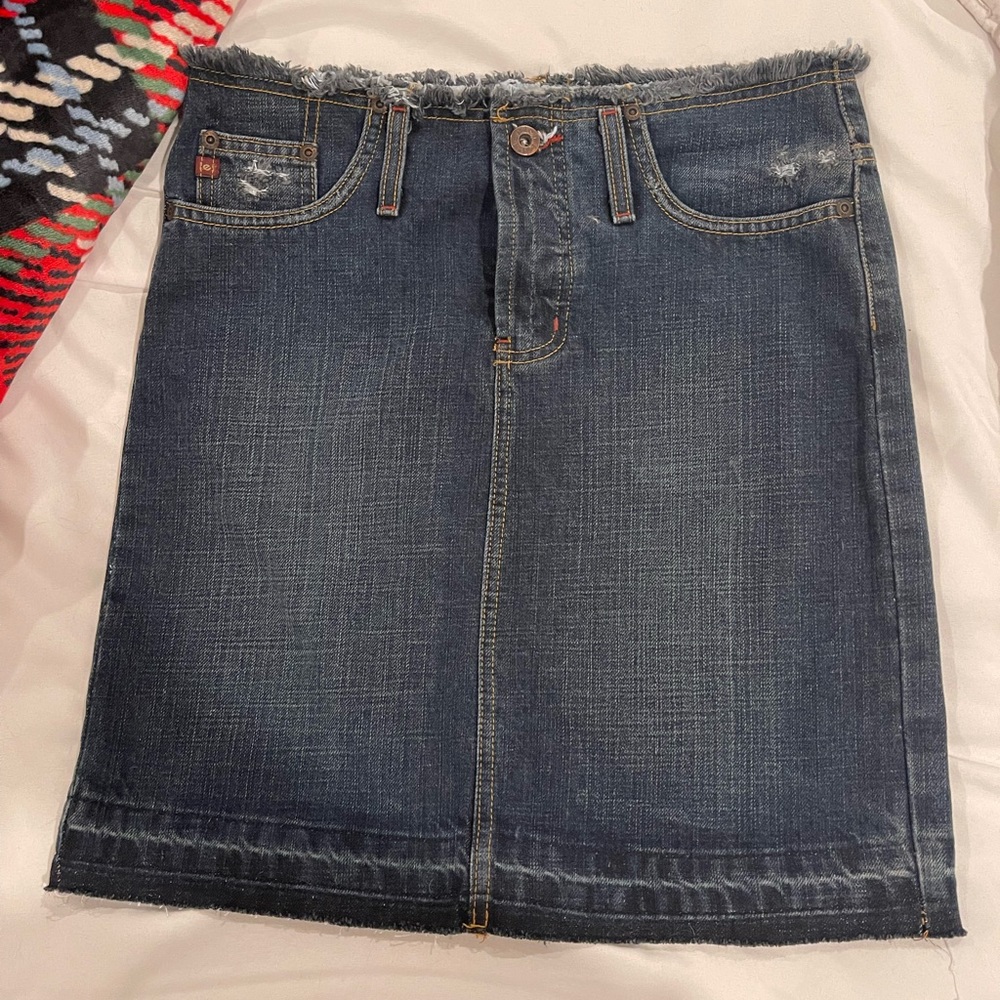 Denim mid length